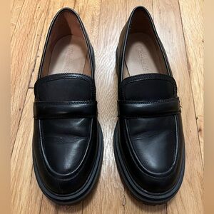 Like New! Madewell Loafer, Black Leather, Size 8.5